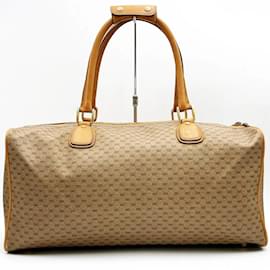 Gucci-Gucci Old Micro GG Boston Bag-Beige