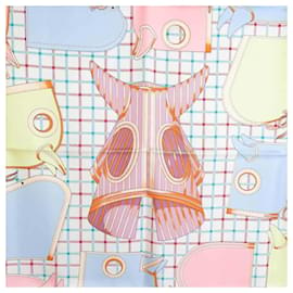 Hermès-Hermes Multicolor Silk Scarf-Multiple colors