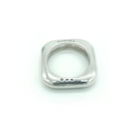 Chanel-Bague carrée CHANEL en argent 925 n° 15-Autre