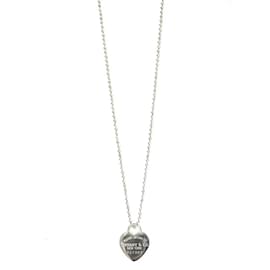 Tiffany & Co-Collier pendentif en tag cœur Return To Tiffany de Tiffany & Co.-Argenté