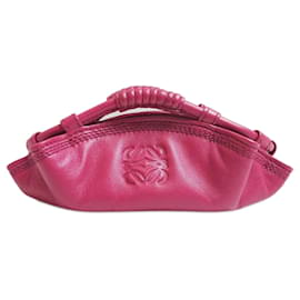 Loewe-Loewe Nappa Aire Coin Case in Pink Leather-Pink