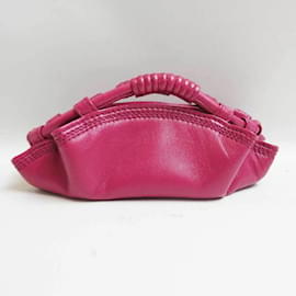 Loewe-Loewe Nappa Aire Coin Case in Pink Leather-Pink