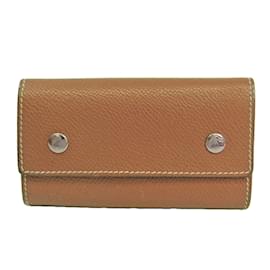 Hermès-Hermes Sellier Etui Cles 6 Key Case-Brown