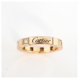 Cartier-Cartier 18K Pink Gold Diamond Band Ring-Other