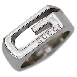 Gucci-Bague Gucci G Argent No. 13 925-Argenté