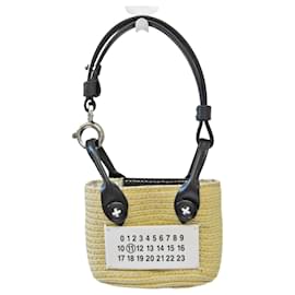 Maison Martin Margiela-Maison Margiela Micro Paper Tote Bag Charm-Black,White,Beige