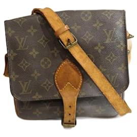 Louis Vuitton-Louis Vuitton Monogram Cartesiere MM M51253 Shoulder Bag-Other