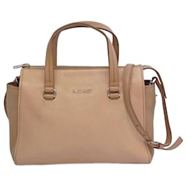 Miu Miu-Sac à main en cuir Miu Miu Madras 5BB006 pour femmes-Beige