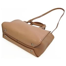 Miu Miu-Sac à main en cuir Miu Miu Madras 5BB006 pour femmes-Beige