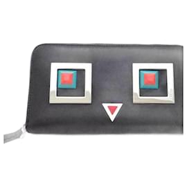 Fendi-Fendi Long Bill Wallet-Black,Multiple colors