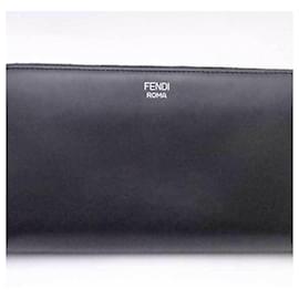 Fendi-Fendi Long Bill Wallet-Black,Multiple colors