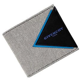 Portafoglio pieghevole Givenchy Marrone Nero Blu