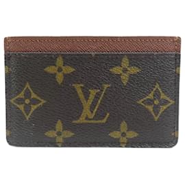 Louis Vuitton-Louis Vuitton Monogram Card Case-Brown