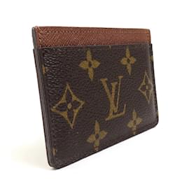 Louis Vuitton-Louis Vuitton Monogram Card Case-Brown