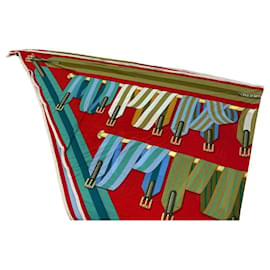 Hermès-Hermes Triangle Jean Muffler/Scarf in Red-Red