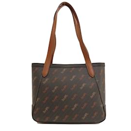 Coach-Coach C4060 Horse and Carriage Tote Bag-Brown