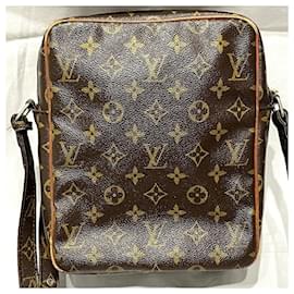 Louis Vuitton-Louis Vuitton Monogram Danube Shoulder Bag-Brown,Monogram