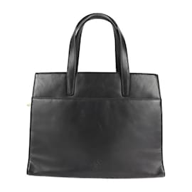 Loewe-Loewe Black Leather Handbag-Black