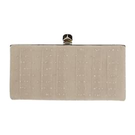 Jimmy Choo-Jimmy Choo Celeste Clutch Bag-Beige