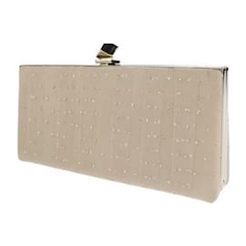 Jimmy Choo-Jimmy Choo Celeste Clutch Bag-Beige