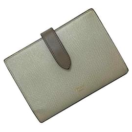 Céline-Celine Gray Bi-Fold Wallet-Brown