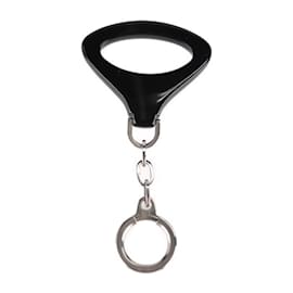 Louis Vuitton-Louis Vuitton Portocre Epi Z Keychain-Black,Silvery