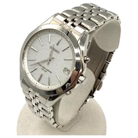 Seiko-Seiko Dolce Men's Radio Solar Wristwatch-Silvery