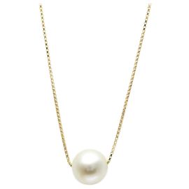 Collar colgante de perla en oro amarillo de 18K Tasaki Dorado