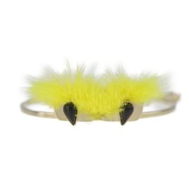 Fendi-Fendi Monster Charm Bracelet-Yellow