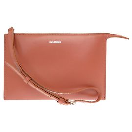 Pochette en cuir rose Jil Sander Rose