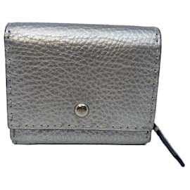 Fendi-Fendi Selleria Mini Wallet-Brown