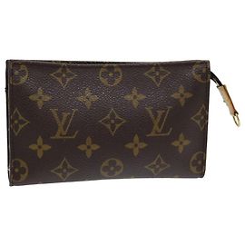 LOUIS VUITTON Monogram Bucket PM Pouch Accessory Pouch LV Auth am6517 Monogram