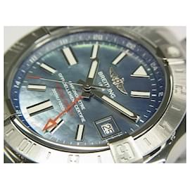Breitling-BREITLING AvengerII GMT blueMOP Lot Limited model A32390 Mens-Silvery