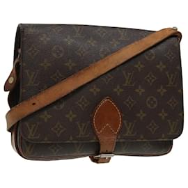 Louis Vuitton-LOUIS VUITTON Monogram Cartouchiere GM Shoulder Bag M51252 LV Auth 83786-Monogram