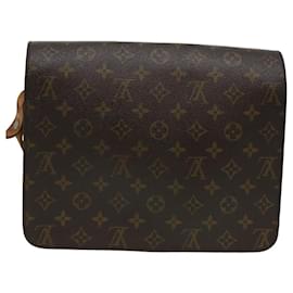 Louis Vuitton-LOUIS VUITTON Monogram Cartouchiere GM Shoulder Bag M51252 LV Auth 83786-Monogram