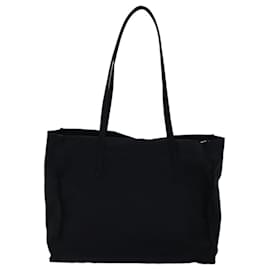 Fendi-FENDI Tote Bag Nylon Black Auth ep4780-Black