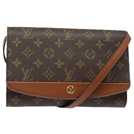 LOUIS VUITTON Monogram Bordeaux 24 Bolsa de Hombro M51798 LV Auth 83005 Monograma