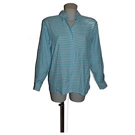 Versace Jeans Couture camisa Branco Turquesa