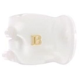 BALMAIN Accessori per capelli T. Metallo Bianco