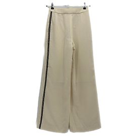Calças Tory Burch T.US 2 Poliéster Cru