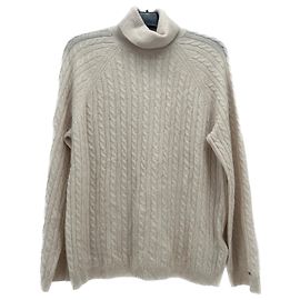 Tommy Hilfiger Strickwaren & Sweatshirts T.International S Wolle Beige