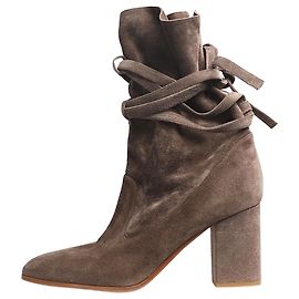 Zimmermann Bottines en daim marron - taille EU 39 Marron