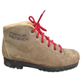 Autre Marque Botines Patrick de piel marrón claro Marrón claro
