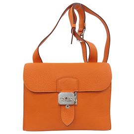 Borsa a Documenti Hermès Arancione
