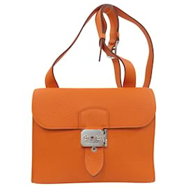 Hermès-Hermès Sac À Dépèches-Orange