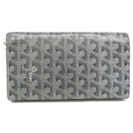 Goyard Richelieu Damen Langbörse Braun