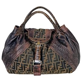 Fendi-Fendi vintage 1990s Spy Bag-Dark brown