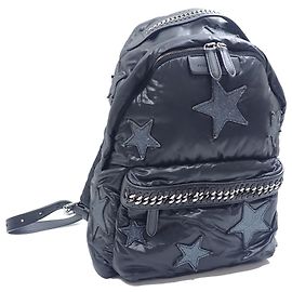 Stella Mc Cartney Schwarzer Polyester-Rucksack von Stella McCartney Schwarz