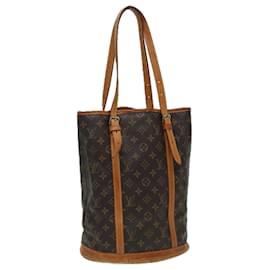 Louis Vuitton-LOUIS VUITTON Monogram Bucket GM Shoulder Bag M42236 LV Auth 82464-Monogram