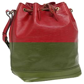 Louis Vuitton-LOUIS VUITTON Epi Noe Shoulder Bag Red M44007 LV Auth 78599-Red
